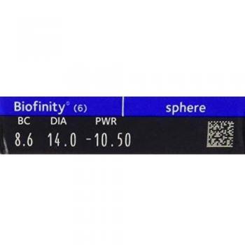 Biofinity - Lentes de contacto esféricas mensuales