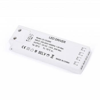Fuente de Alimentación LEDBOX DC12V/20W/1,7A, 4 Salidas