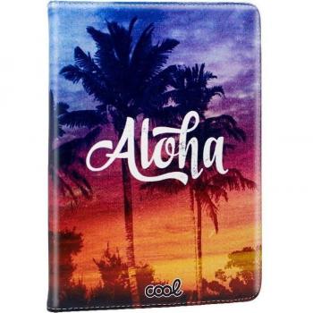 Funda Giratoria de Polipiel con Dibujos Aloha para iPad 2/3/4 con Soporte