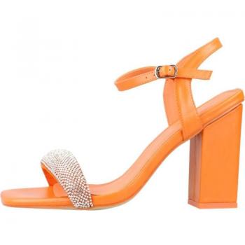 Sandalias de Fiesta Mujer Marca Menbur Modelo 23799M Naranja