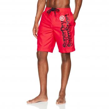 Superdry Boardshort, Bañador para Hombre, Rosa