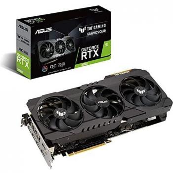 ASUS TUF Gaming GeForce RTX 3090 OC Edition 24GB GDDR6X Gaming Graphics Card with award winning reliability, cooling and performance TUF-RTX3090-O24G-GAMING