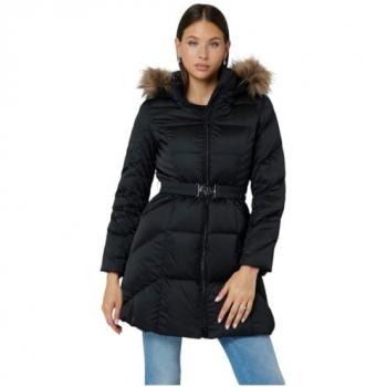 Guess Women's Real Down Puffer Jacket - Black, Size XL