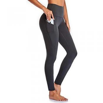 Occffy Leggings Mujer Deporte Cintura Alta Mallas Pantalones Deportivos Leggins con Bolsillos para Yoga Running Fitness y Ejercicio Oc01