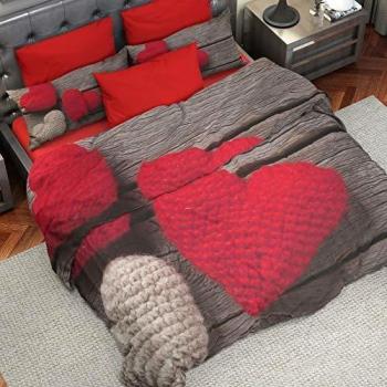 PETTI Artigiani Italiani - Fundas Nordicas, Funda Nordica Cama 90, Funda Nordica, Funda Edredon, Ropa de Cama ,100% Made in Italy, 100% Satin