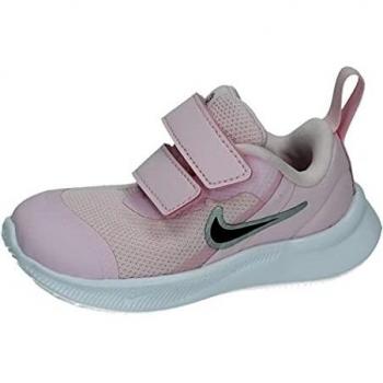 Nike Star Runner 3, Zapatillas Deportivas, Pink Foam Black, 27 EU