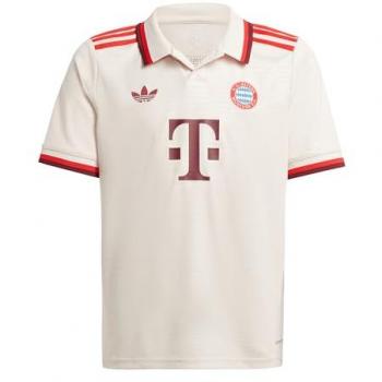 Adidas Bayern Munich Kids' Third Jersey 2024-25 - Beige, Unisex