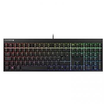 Teclado Mecánico Gaming CHERRY MX 2.0S RGB con Teclas UK-Inglés y Cableado