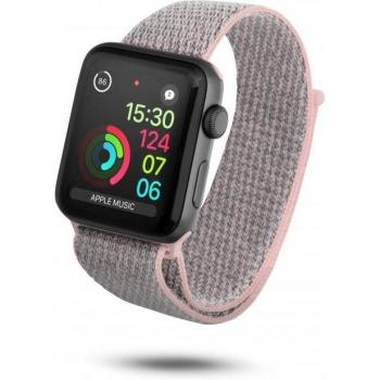 Correa Unotec Velcro Rosa Palo para Apple Watch 38/40mm