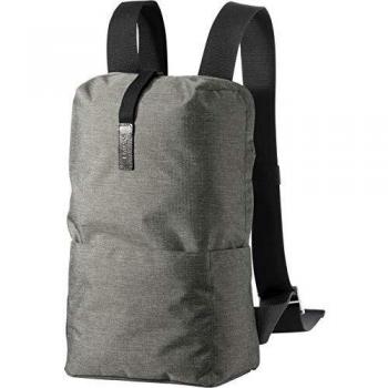Brooks England Dalston Tex Nailon Bolsa, Unisex, Gris, 12L US