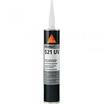 Sellador Poliuretano Híbrido Sikaflex 521 UV Blanco 300ml - Resistente a la Intemperie y Rayos UV