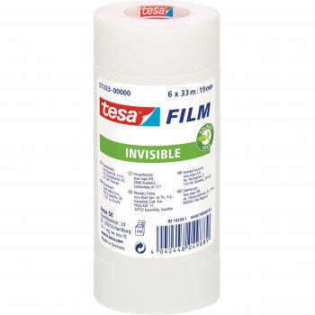 Pack de 6 cintas tesa invisible
