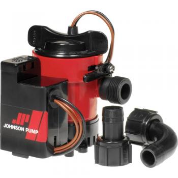 JOHNSON PUMP 05903-00 CARTRIDGE COMBO 1000GPH AUTO BILGE PUMP WITH SWITCH - 12V