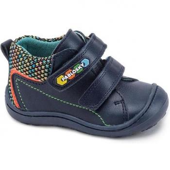 Botitas Bebé Niño Pablosky de Piel Marino 018120