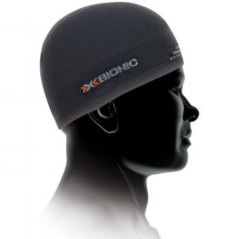 X-Bionic - Gorro para casco gris light charcoal/pearl grey Talla:1