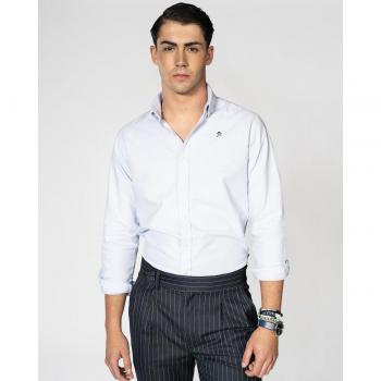 Camisa Harper & Neyer Slim Fit Oxford con Logo Bordado