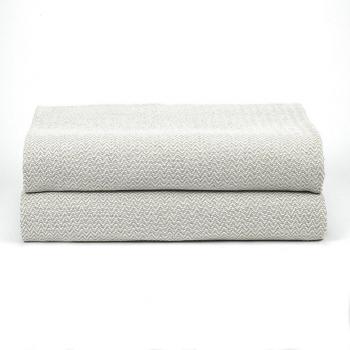 Colcha multiusos GAMUSI Multiusos Arias gris claro