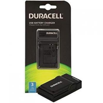 Cargador de batería USB Duracell DRF5983 con cable para Drfw126/np-w126