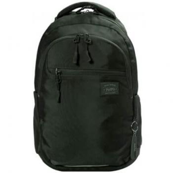 TOTTO Morral P Tablet Y Pc Misisipi Mochila, Hombre, Verde, Talla Única