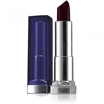 Maybelline New York - Color Sensational, Pintalabios Mate Hidratante, Tono 887 Blackest Berry