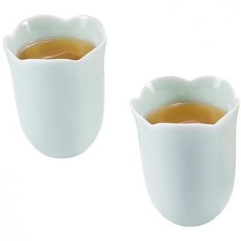 Zens Lotus y peces serie porcelana Servicio de té, tetera/tazas