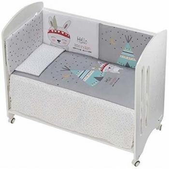 Coordinado Cuna Tipi Oso Gris