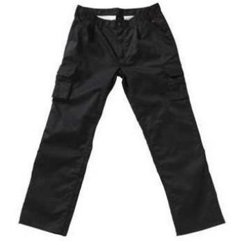 Pantalones de Trabajo Mascot Originals 07479 con Bolsillos para Rodilleras - Negro - L32W36.5