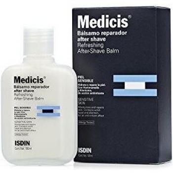 Isdin Medicis After Shave Repair Balm 100ml - Soothing balm for after shaving, designed to repair and hydrate the skin, suitable for all skin types, contains active ingredients that help reduce irritation and redness, provides a calming effect, non