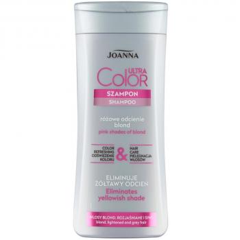Joanna Ultra Color Pink Shampoo for Blonde and Highlighted Hair 200ml