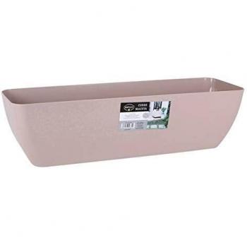 Inde 52150 Cubre Maceta Jardinera Rectangular, 60 x 17 x 16 cm Espaso, Colores Surtidos