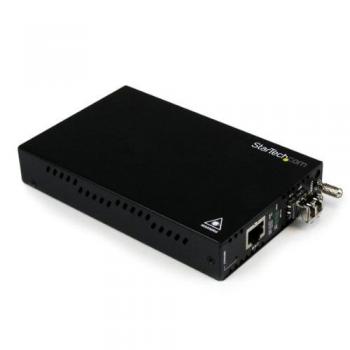 StarTech.com ET91000LCOAM - Conversor de medios de fibra Ethernet con OAM administrado