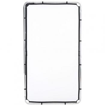 Manfrotto Skylite - Tela 1.1 x 2 m, Blanco/Negro
