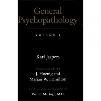 General Psychopathology: VOLUME 1