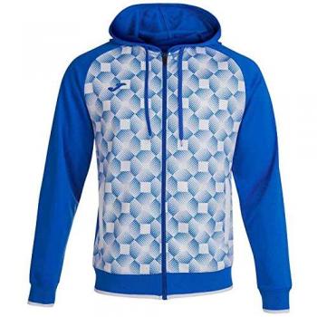 Chaqueta con capucha hombre Joma Supernova III royal blanco