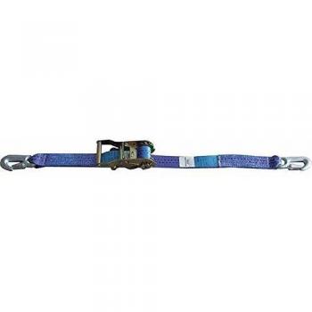 Correa de amarre R-Zurrgurt 2 piezas con gancho K, longitud 8 m, ancho 35 mm, capacidad de carga 1000/2000 daN