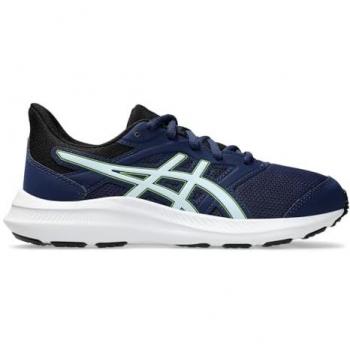 Zapatillas de running ASICS Jolt 4 GS infantiles azul intenso y blanco, talla 35