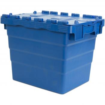 Hans schourup 22600457 higiénicas recipiente con tapa, 400 mm x 300 mm x 320 mm, color azul