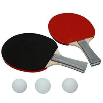 CB-54047 Juego Ping-Pon 2 Raquetas+Pelotas, Multicolor