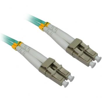 CDL Micro 5 m 17 ft LC-LC 50/125 mm – Cable de Fibra óptica OM3, Azul Azul