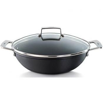 Valira Cazuela Mediterránea, Aluminio Fundido, Negro, ø 28cm