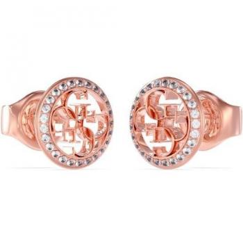 PENDIENTES GUESS LIFE IN 4G ROSA DE ACERO INOXIDABLE JUBE02136JWRGT/U