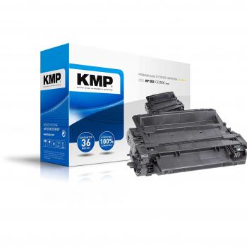 Toner Compatible KMP H-T231 para HP CE255X, Negro, Alta Capacidad, 12.500 Páginas