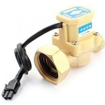 Sourcingmap  - 1 / 2pt macho a 1 pt interruptor del sensor de flujo de agua 0.75-5l / min 260w femenina
