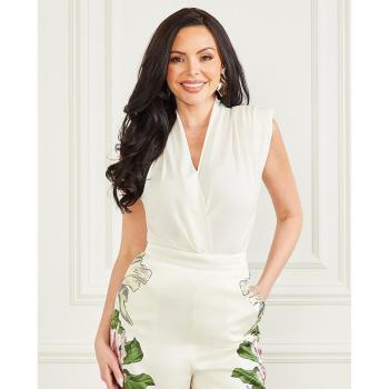 Top sin mangas cruzado Marciano by Guess