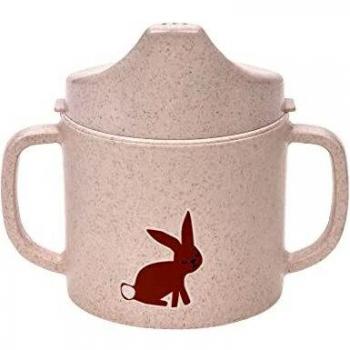 Vaso de Aprendizaje Antiderrame Little Forest Conejo - 150 ml, Diseño Ergonómico y Seguro para Niños