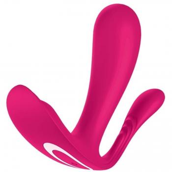 Satisfyer Top Secret App Enabled Wearable Vibrator Pink 10.9 cm