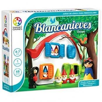 smart games- Disney Princess Blancanieves Deluxe, Juego de ingenio, Multicolor