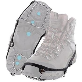 YakTrax, Black Diamond Grip Ice Trekkers, Large,
