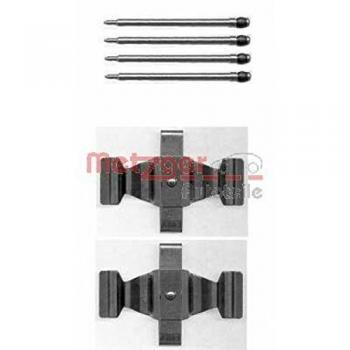 Kit de accesorios para pastillas de freno METZGER 109-1643 para Mercedes C-Klasse, CLK, CLS, S-Klasse y SLK