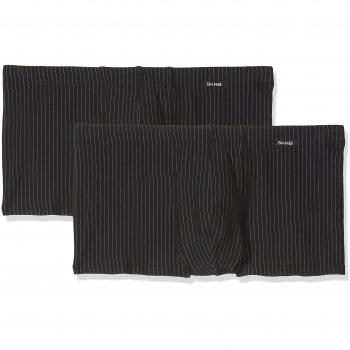 Pantalones Skiny Pack de 2 COTTON ADVANTAGE Rayas Sombradas Negro XXL